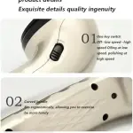 Rechargeable Electric Shoe Cleaner Brush Kit - 6 Replaceable Heads, Swivel Design & Advanced Cleanse Technology for Shoes, Boots, Bags & Sofas - Ultimate Cleaning Solution