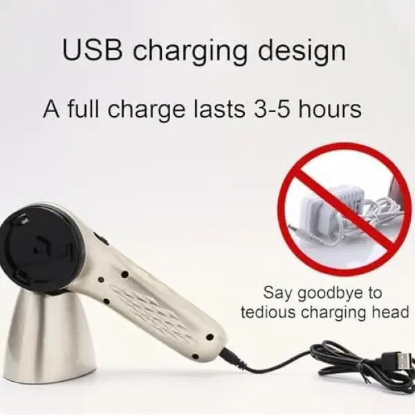 Rechargeable Electric Shoe Cleaner Brush Kit - 6 Replaceable Heads, Swivel Design & Advanced Cleanse Technology for Shoes, Boots, Bags & Sofas - Ultimate Cleaning Solution
