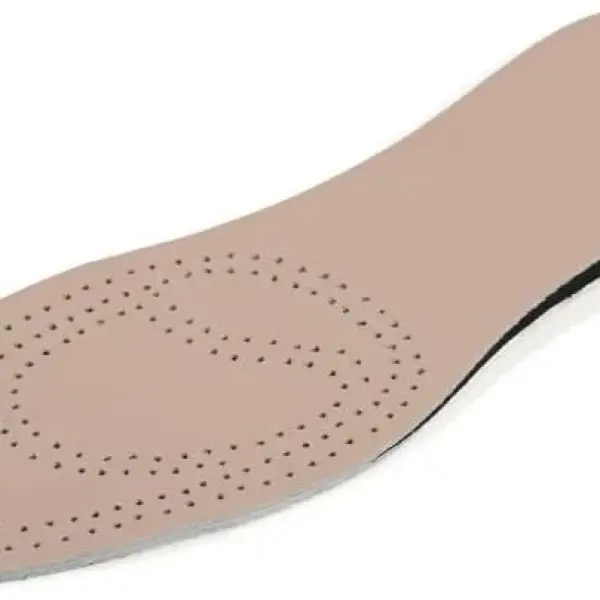 JSEIAJB Reversible Cushioned Sweat Absorbent Insole Comfortable Breathable Reversible Cowhide Insole