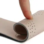 JSEIAJB Reversible Cushioned Sweat Absorbent Insole Comfortable Breathable Reversible Cowhide Insole