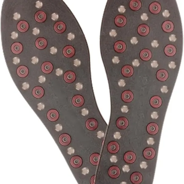 Magnetic Insoles for Men for Nikken Kenko mStrides 20211, Mens Shoe Insoles for Work Boots, Running, Walking, Comfortable Sneaker Magnetic Acupressure Foot Support, Shoe Accessories (Large, 7-12)