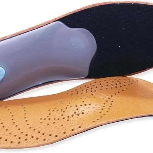 JSEIAJB Leather Orthotic Insole for Flat Feet Support Orthopedic Shoes Sole Insoles for Suitable Men Women