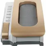 Automatic Boot Scraper, Electric Household Shoe Washing Machine, Shoe Sole Cleaning Machine, Fully Automatic Intelligent Shoe Sole Cleaning Machine, Built-in Battery (Color : Red)
