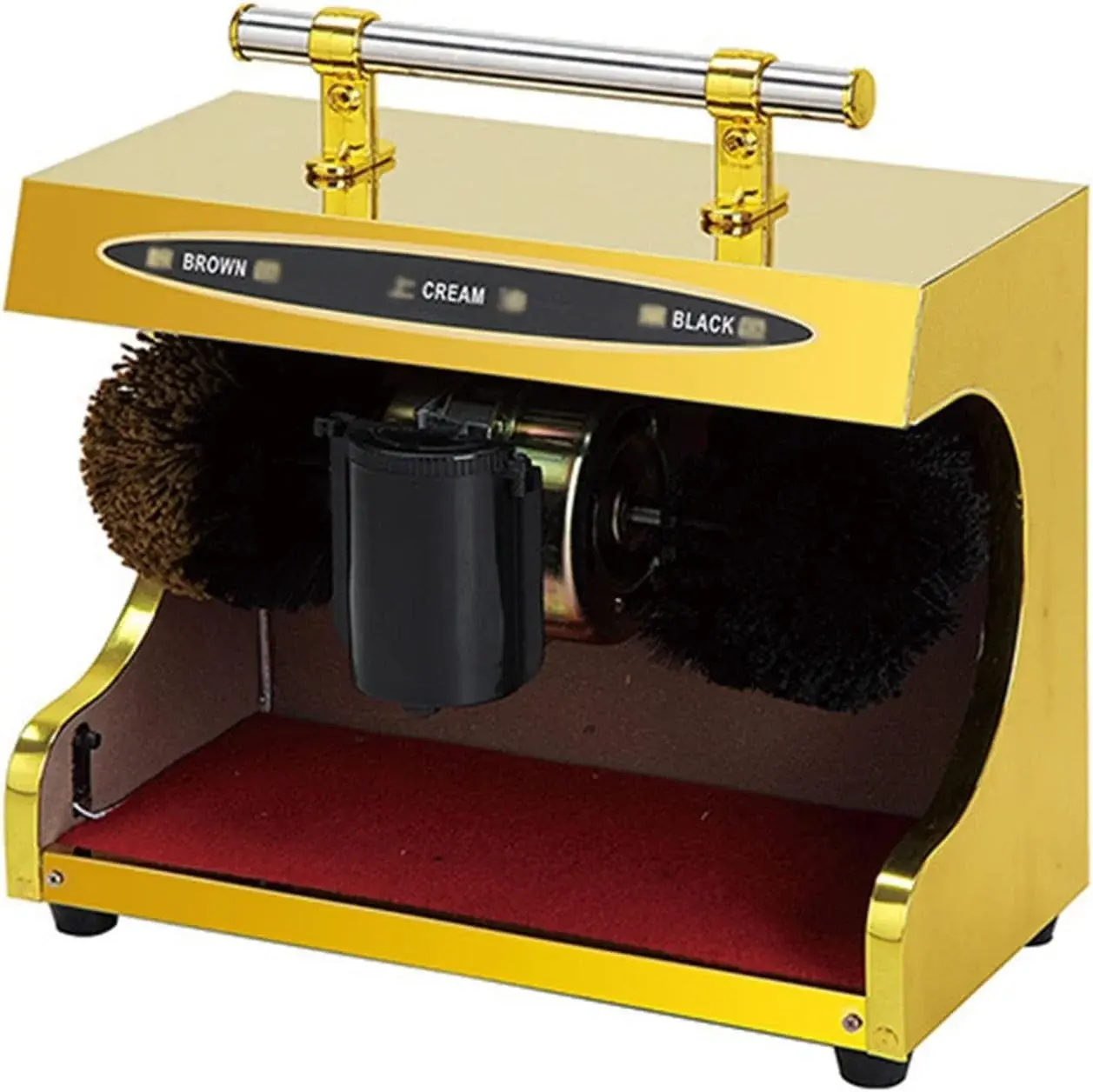Shoe Polisher Electric Shoe Polisher, Automatic Induction Multi-Brush Polisher with Shoe C Shoes (Color: Style 1) (Style 1) (Style 2)