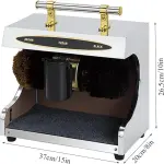 Shoe Polisher Electric Shoe Polisher, Automatic Induction Multi-Brush Polisher with Shoe C Shoes (Color: Style 1) (Style 1) (Style 2)
