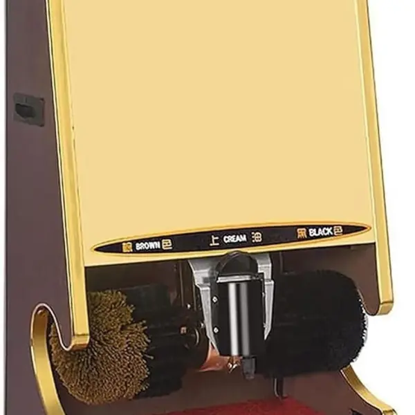 Electric Shoe Polisher Machine,Automatic Induction,Double Combination Brush,Smooth Operation,for Family Hotel(C)