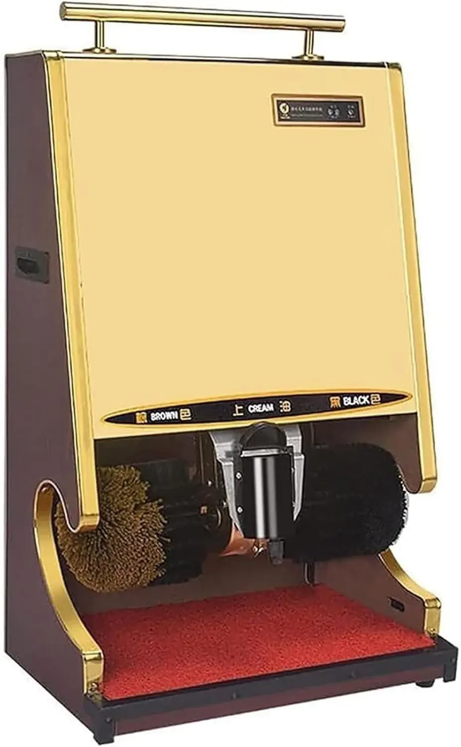 Electric Shoe Polisher Machine,Automatic Induction,Double Combination Brush,Smooth Operation,for Family Hotel(C)