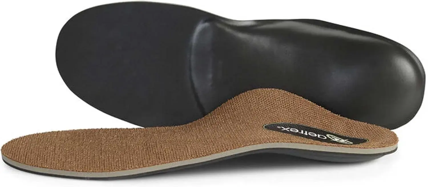 Aetrex Men's Memory Foam Insoles Arch Support Inserts - Orthotic Plantar Fasciitis Insoles Foot Pain Shoe Insoles Men - Boot and Shoe Inserts for Walking All Day