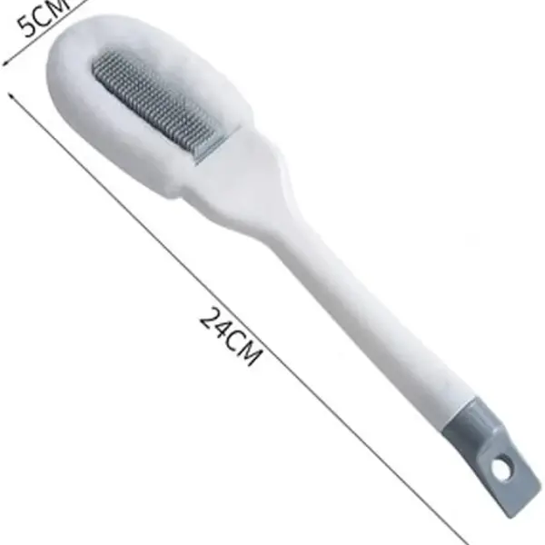 Soft Plush Shoe Brush Suede Leather Shoes Care Brushes Fabric Board