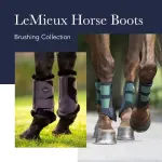 LeMieux Carbon Mesh Wrap Support Horse Boots - Protective Gear and Training Equipment - Equine Boots, Wraps & Accessories