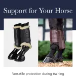LeMieux Carbon Mesh Wrap Support Horse Boots - Protective Gear and Training Equipment - Equine Boots, Wraps & Accessories