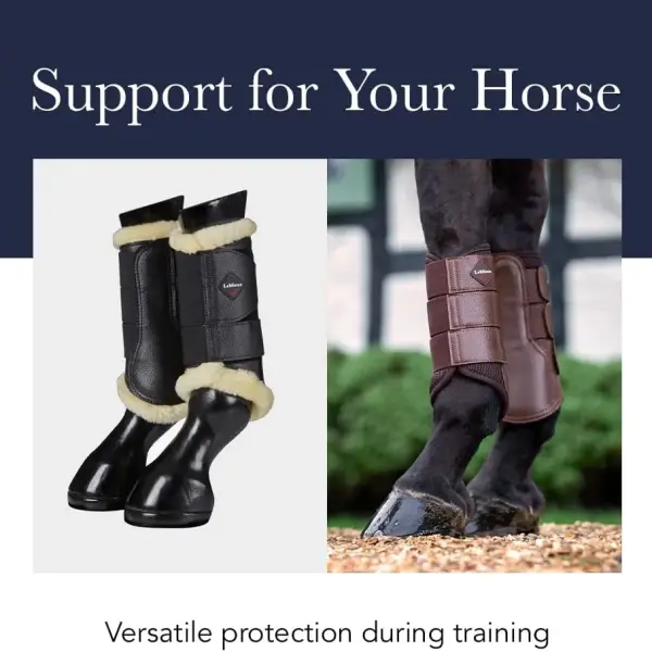LeMieux Carbon Mesh Wrap Support Horse Boots - Protective Gear and Training Equipment - Equine Boots, Wraps & Accessories