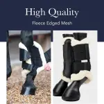 LeMieux Carbon Mesh Wrap Support Horse Boots - Protective Gear and Training Equipment - Equine Boots, Wraps & Accessories
