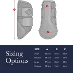 LeMieux Carbon Mesh Wrap Support Horse Boots - Protective Gear and Training Equipment - Equine Boots, Wraps & Accessories