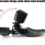 5 Pairs Plastic Spring Shoe Trees, Adjustable Shoe Shaper, Scalable Boot Stretcher for Women Men, Reduce Shoe Wrinkles, Women EU35~39