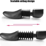 5 Pairs Plastic Spring Shoe Trees, Adjustable Shoe Shaper, Scalable Boot Stretcher for Women Men, Reduce Shoe Wrinkles, Women EU35~39