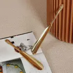 Shoe Horns, Long Handle Metal Shoehorn Brass Shoehorn for Men Women Kids Seniors