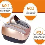 JSEIAJB 220V Fully Automatic Intelligent Shoe Sole Cleaning Machine Polishing Equipment Cleaner Instead of Covers(D)