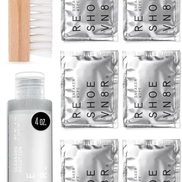 RESHOEVN8R Shoe Cleaner Kit and Sneaker Cleaner Sets - Cleaning Kit Solution for Sneakers, Mesh, Canvas, Suede, Knit, Leather