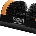 SCRUSHER Hitch Mounted Original Boot & Shoe Cleaner for 2" Receiver - Made in America Portable Outdoor Boot Scrubber, Shoe Cleaning Brush - Helps Keep RVs, Trucks, or SUVs Clean All Year Round
