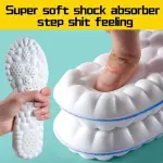 JSEIAJB Memory Foam Orthopedic Sport Insoles for Shoes Sole Cushion Running Shock-Absorbant Breathable Soft Pad