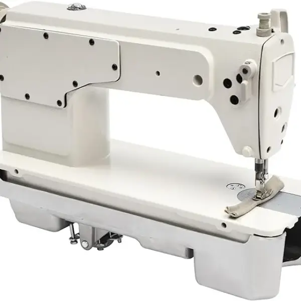 Industrial Straight Stitch Sewing Machine, 8700 Head-Portable Sewing Machine, Thick Material Leather Sewings Tool, H Replaceable Presser Foot and Adjusting Stitch Clamp for Garment Stores