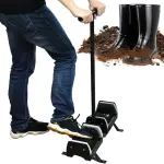 Shoe Scraper Boot Brush - Outdoor Mud Cleaner Tool, Deep Cleaning Shoe Scrubber for Boots, Removes Dust & Dirt from Soles - Ideal for Gardens, Courts & Indoors