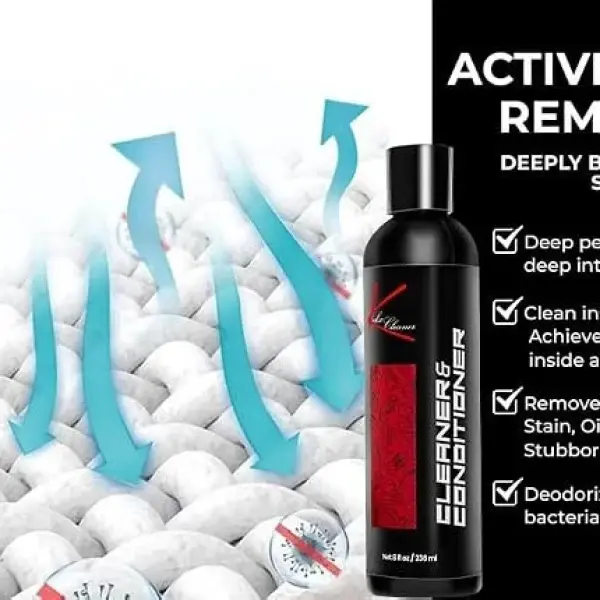 8oz Bottle Kit for Shoes, Fabrics, Accessories. All-natural. Made in the USA.