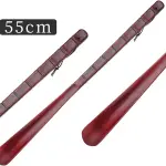 55cm 70cm Wooden Shoe Horn Flexible Long Handle Shoehorn Useful Lifter Professional Spoon Home Tools