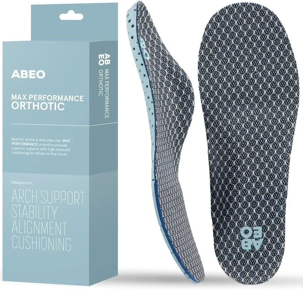ABEO Max Performance Orthotic 2.0 Neutral Unisex Shoe Insert
