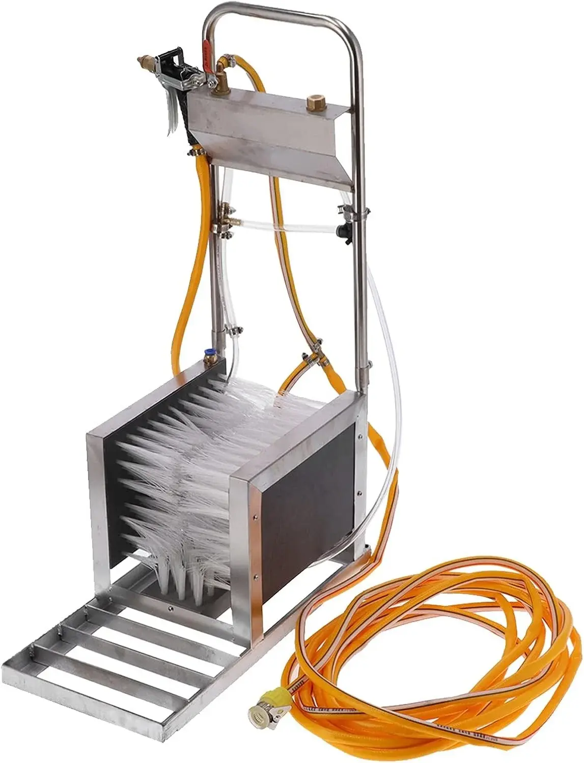 Rain Shoes Scrubber, Shoes Automatic Scrubber Multifunctional Easy To Clean Anti‑Rust for Livestock for Farm