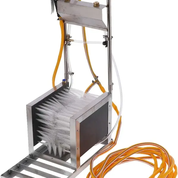 Rain Shoes Scrubber, Shoes Automatic Scrubber Multifunctional Easy To Clean Anti‑Rust for Livestock for Farm