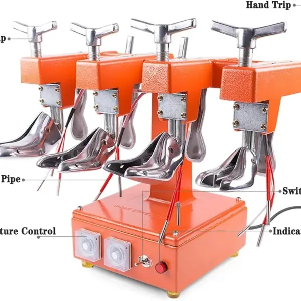 Shoe Tree, 4 Head Shoe Tree Machine, Temperature Controlled Electric Shoe Repair Machine, Aluminum Alloy Shoe Repair Stretching Machine