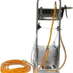 Automatic Stainless Steel Boot Scrubber Machine - Efficient Rain Shoe Cleaner for Livestock Farms, Outdoor Workers & Farmers - Heavy-Duty Shoe Cleaning Device