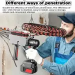 Pull Wire Hidden Pipe Threader, Fully Automatic Threading Machine, Dark Wire Electric Wire Pulling Tool Threading Machine