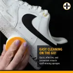 SneakERASERS Instant Sneaker Cleaner Sponge, Effective Shoe Cleaning for White Sneakers, Tennis Shoes -