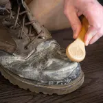 Rhino Wax - Horse Hair Brushes - Ideal for Boot or Shoe Brushes - Soft Non-Scratching Horsehair Bristles - Comfy Hard Wood Handle for Cleaning, Polishing, Shining Leather Boots or Shoes
