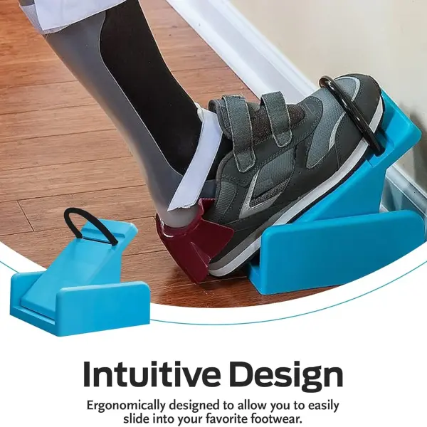 Original AFO Assist - Independent AFO & Shoe Donning Aid (Foot Funnel Included) for Neurological & Orthopedic Conditions, Easy to Use, Therapist-Recommended