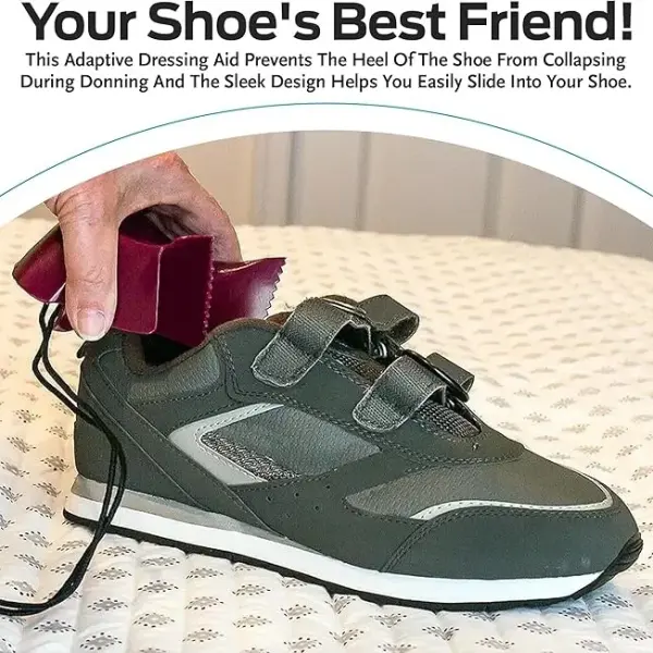 Original AFO Assist - Independent AFO & Shoe Donning Aid (Foot Funnel Included) for Neurological & Orthopedic Conditions, Easy to Use, Therapist-Recommended