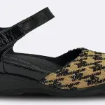Revere Osaka Mary Jane - Premium Leather - Orthotic-Friendly Removable Insoles - Adjustable Strap - Arch Support - Stylish Wedges for All-Day Comfort
