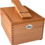 FOOTMATTERS Shoe Shine Valet Box - Hardwood Boot & Shoe Care