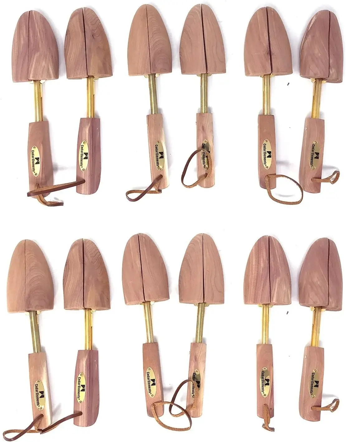Cedar Elements Little Wholesale Prgram - Women's Cedar Shoe Tree - 6 Pairs - Free Shipping