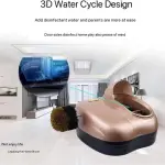 Automatic Electric Shoe Polisher Machine for Boots & Shoes, Smart Sole Brushing Device, Hotel Lobby Shine Machine, Induct Shoe Cleaning Solut