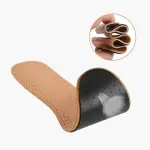 JSEIAJB Thin Breathable Deodorant Leather Insoles Instantly Absorb Sweat Replacement Inner Soles Shoes Insole Pads