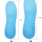 JSEIAJB Silicone Gel Insole Orthopedic Foot Care for Feet Shoes Sole Sport Insoles Shock Absorption Pads Arch Orthotic Pad