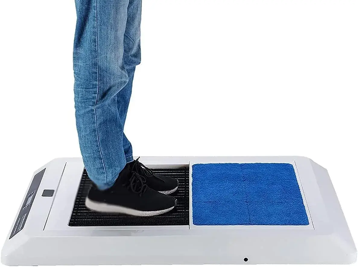 Shoe Cleaner Polisher - Fully Automatic Sole Cleaning Machine, Dust-Free Workshop Cleaning, Deep Cleaning Brush for Shoes, No Traces Left