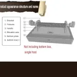 Smocking Pleater for Fabric,24-Row Easy Pleating Tool w/Strong Applicability,for Clothing,DIY Projects,and Ruffler Sewing Machine Accessories