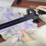 Smocking Pleater for Fabric,24-Row Easy Pleating Tool w/Strong Applicability,for Clothing,DIY Projects,and Ruffler Sewing Machine Accessories