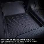 Floor Mats & Cargo Liners for 2011-2016 2017 Honda Odyssey, TPE All Weather Protection Car Floor Liners with Trunk Mat & Backrest Mat Accessories