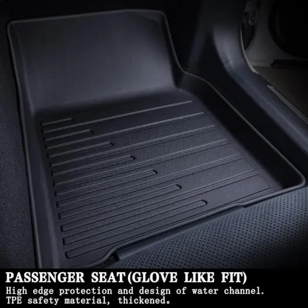 Floor Mats & Cargo Liners for 2011-2016 2017 Honda Odyssey, TPE All Weather Protection Car Floor Liners with Trunk Mat & Backrest Mat Accessories